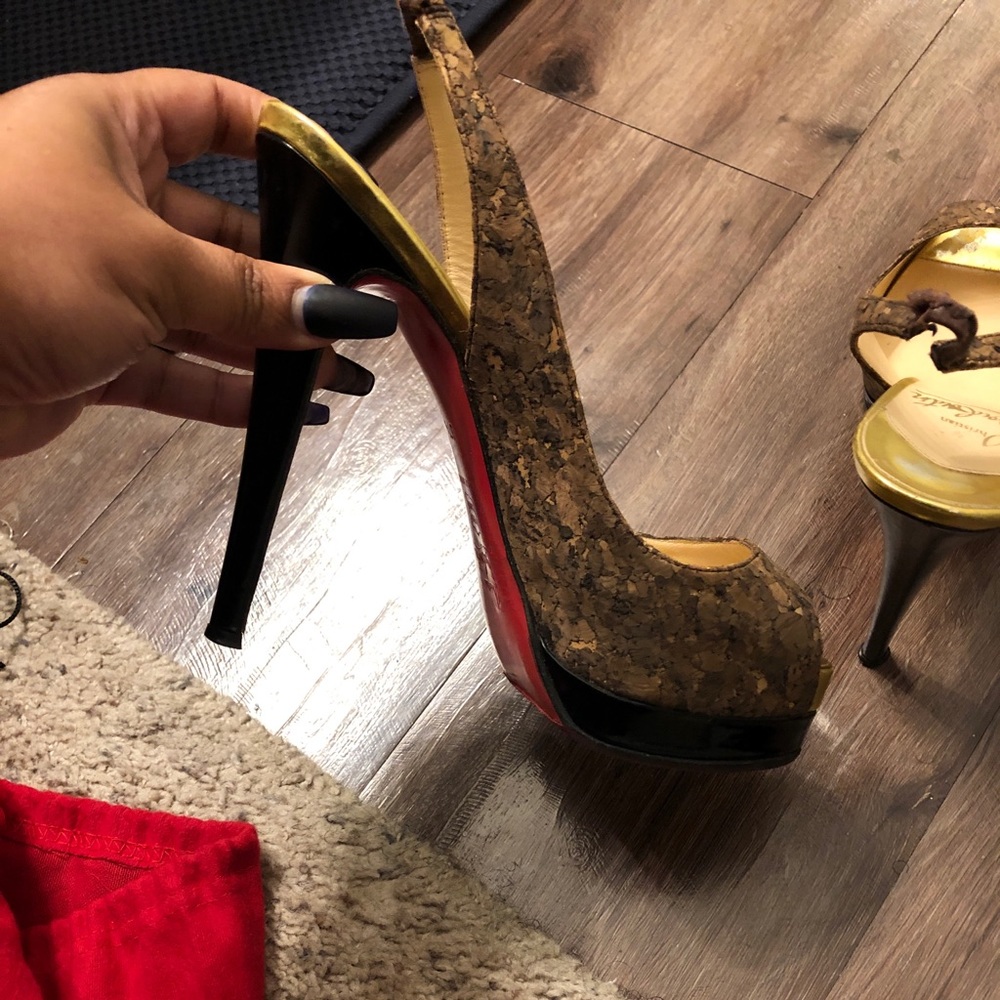 AUTHENTIC Christian Louboutin Slingbacks